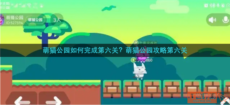 萌猫公园如何完成第六关(萌猫公园第一关)