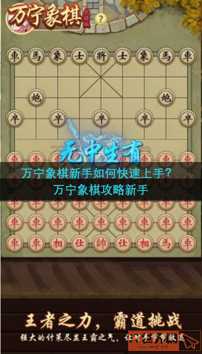 万宁象棋新手如何快速上手(万宁下棋表情包)