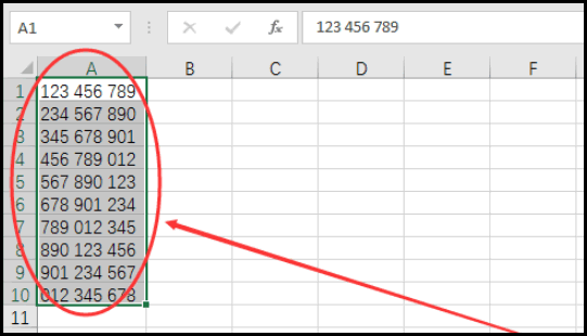 Excel如何分割一列单元格的内容(excel怎么分割一个单元格的内容)