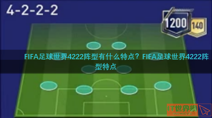 FIFA足球世界4222阵型有什么特点(fifa足球世界442阵型)