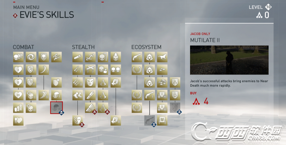 刺客信条:枭雄PC版全角色技能及效果一览(刺客信条枭雄教学)