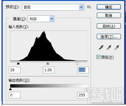 ps教程！ps色阶功能讲解教程